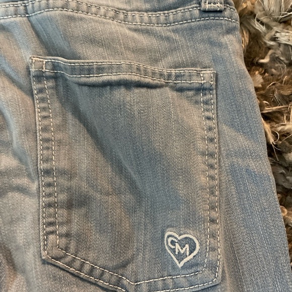 Y2K Carmar Light Blue Faded Skinny Jeans Size 24 - Picture 4 of 9